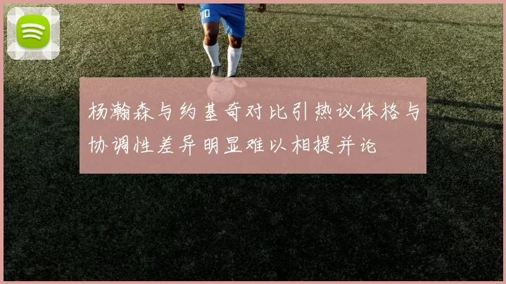 杨瀚森与约基奇对比引热议体格与协调性差异明显难以相提并论